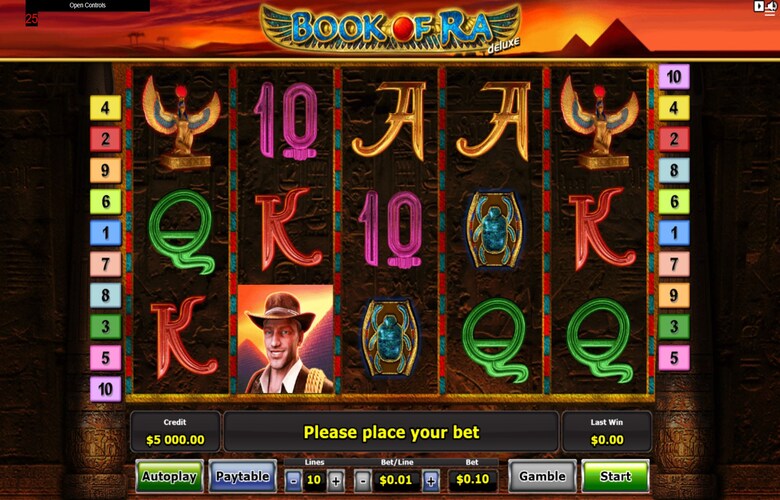 Скриншот Book of Ra Deluxe